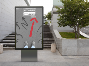 Wegweiser Duesseldorf