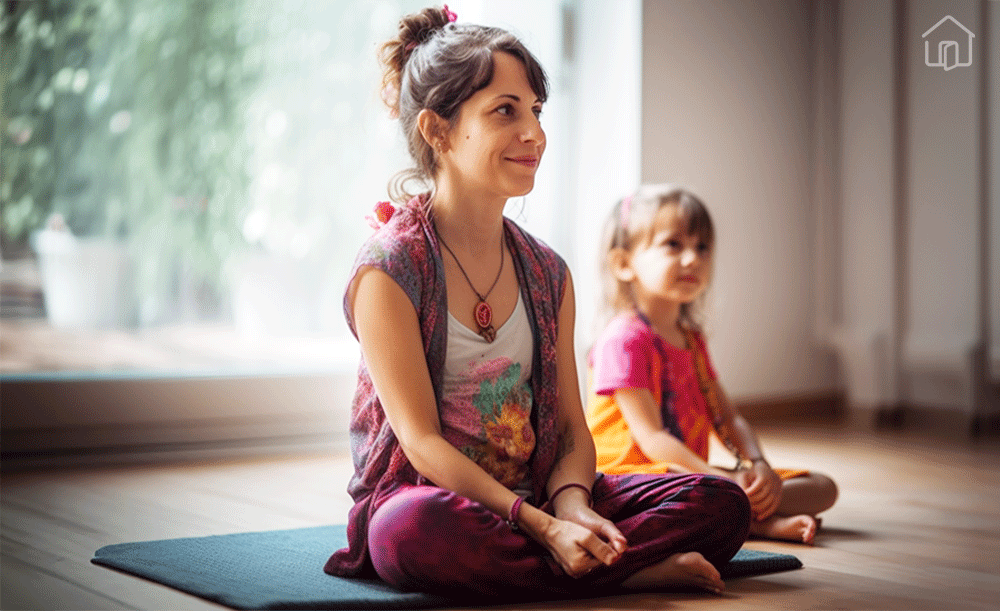 Eltern Kind Yoga Kachel