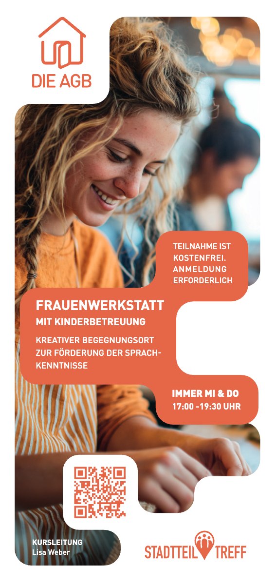 Frauenwerkstatt – Flyer Vorschau